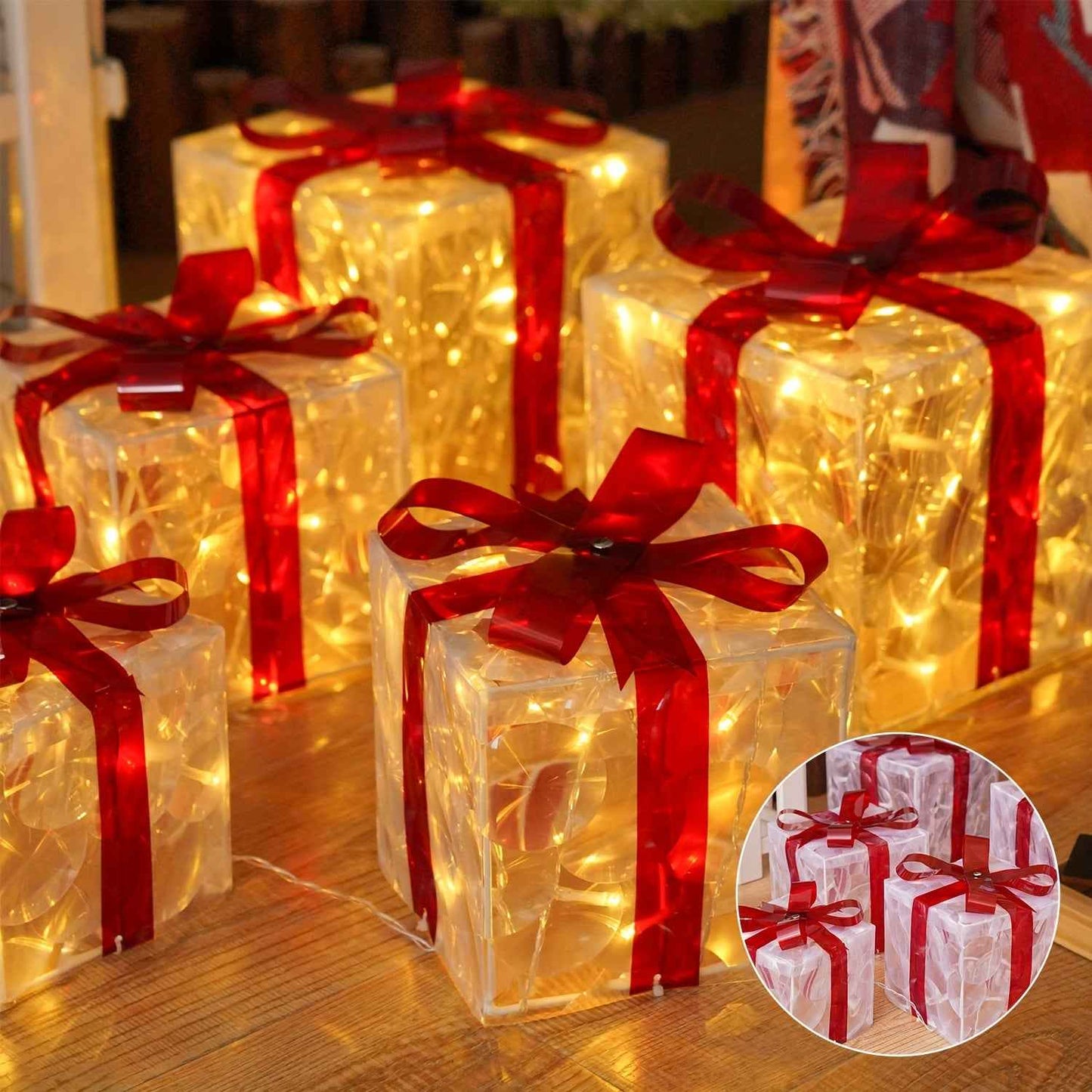 Synapik Christmas glowing gift box-perfect gift