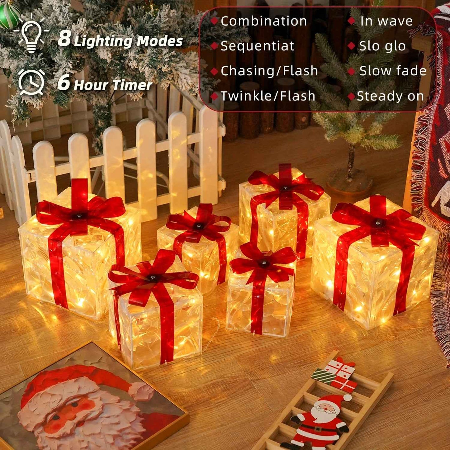 Synapik Christmas glowing gift box-perfect gift