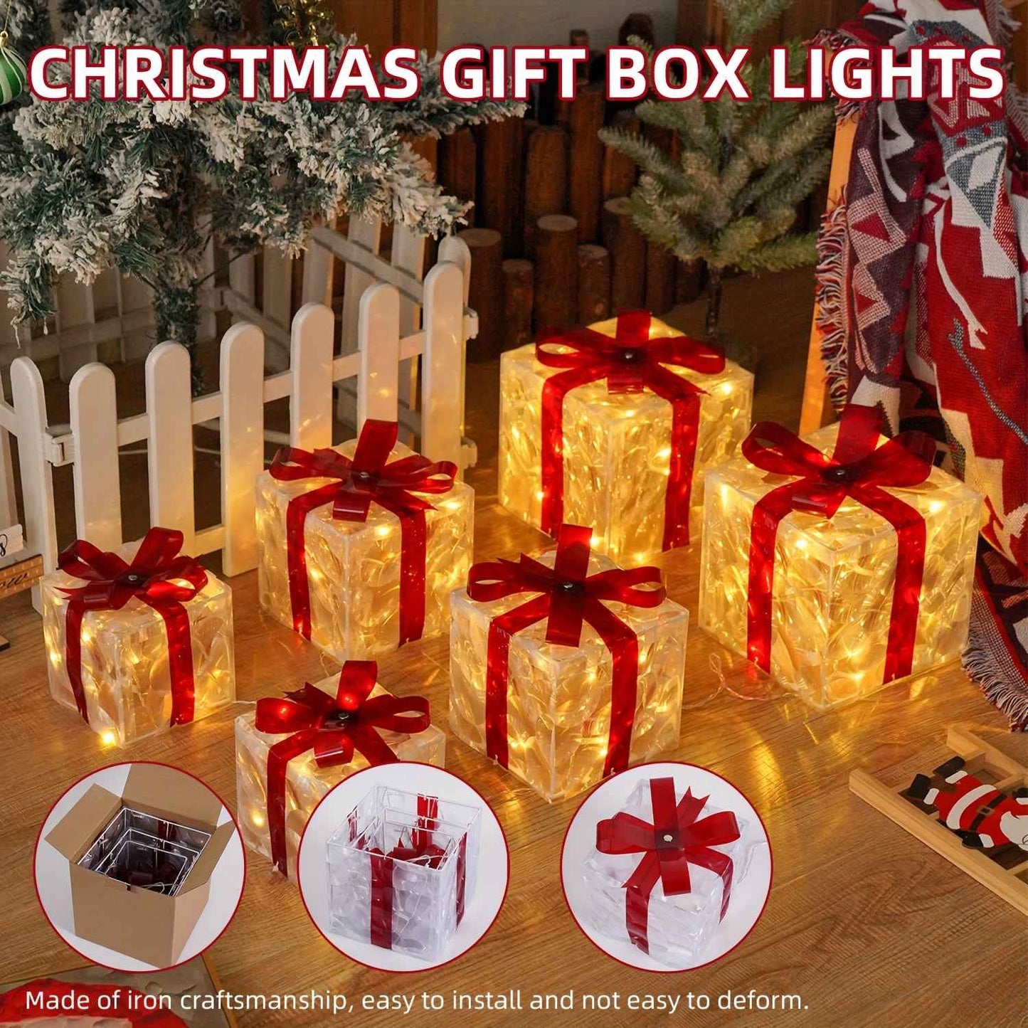 Synapik Christmas glowing gift box-perfect gift