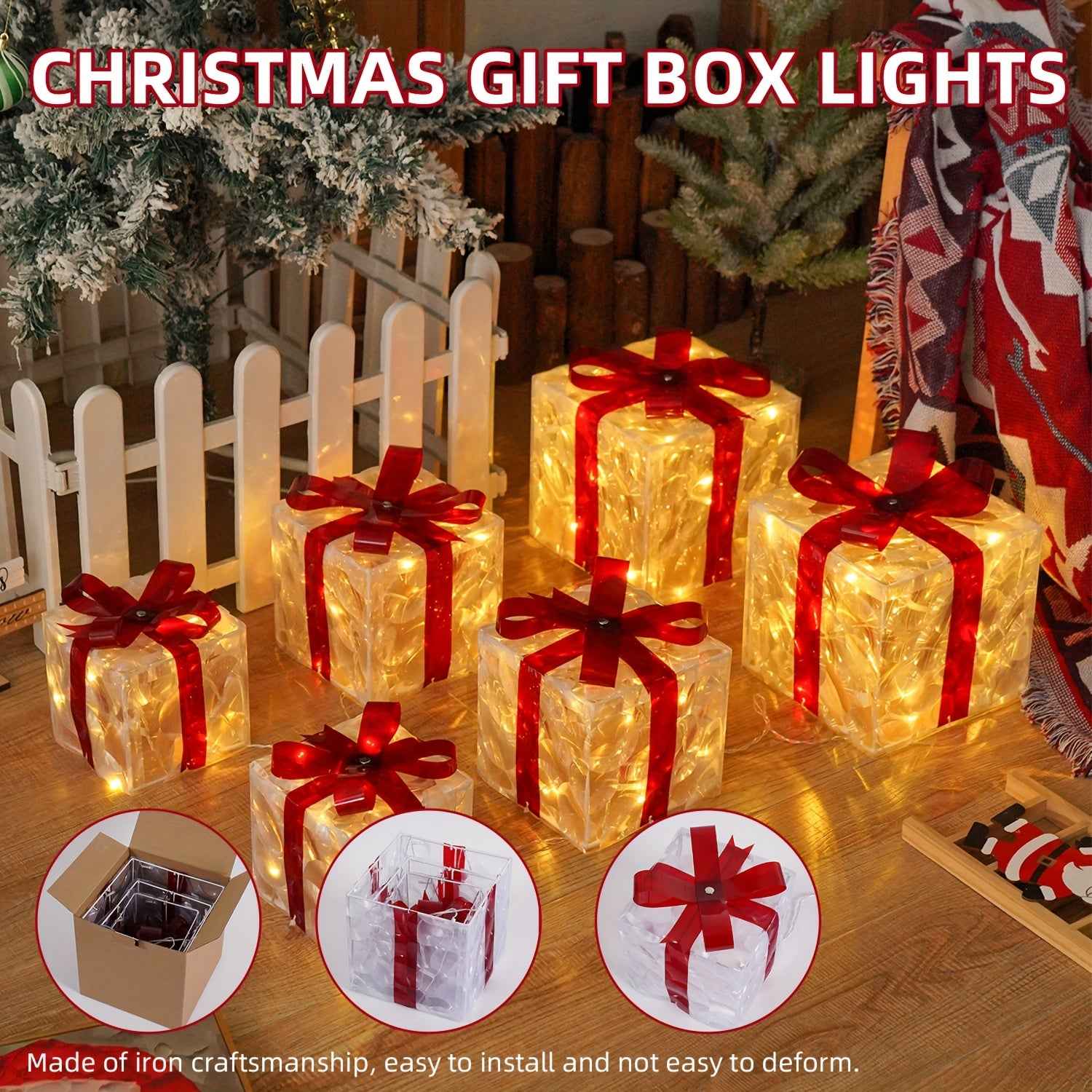 Synapik Christmas glowing gift box-perfect gift
