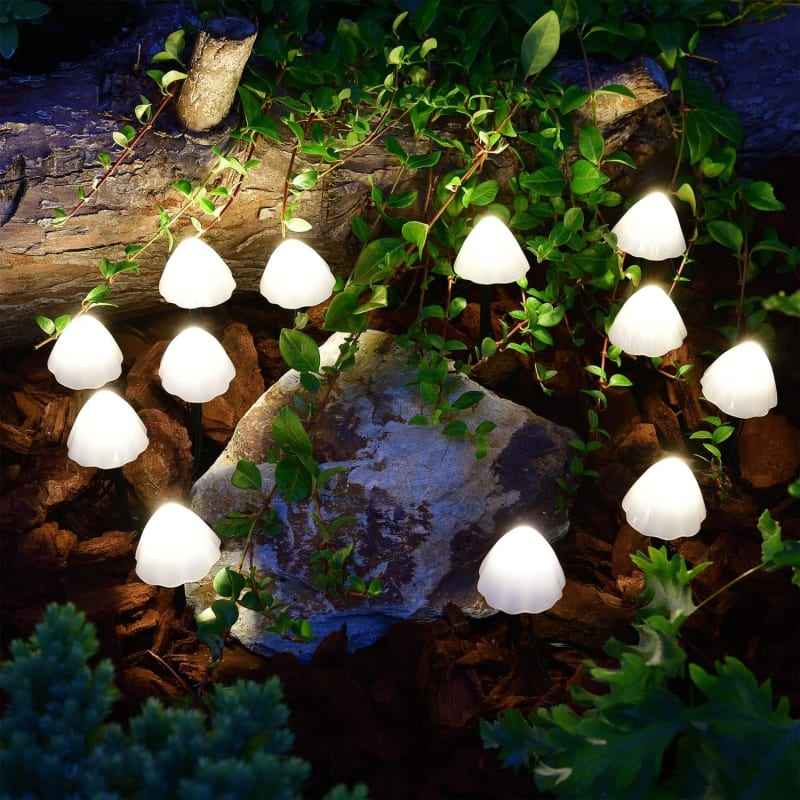 Synapik Solar Mushroom Lights