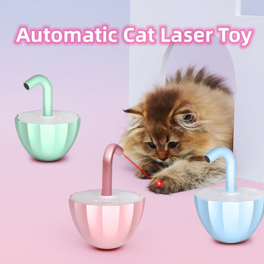 Synapik Automatic Cat Laser Toy - Engage Your Feline Friend with Interactive Fun
