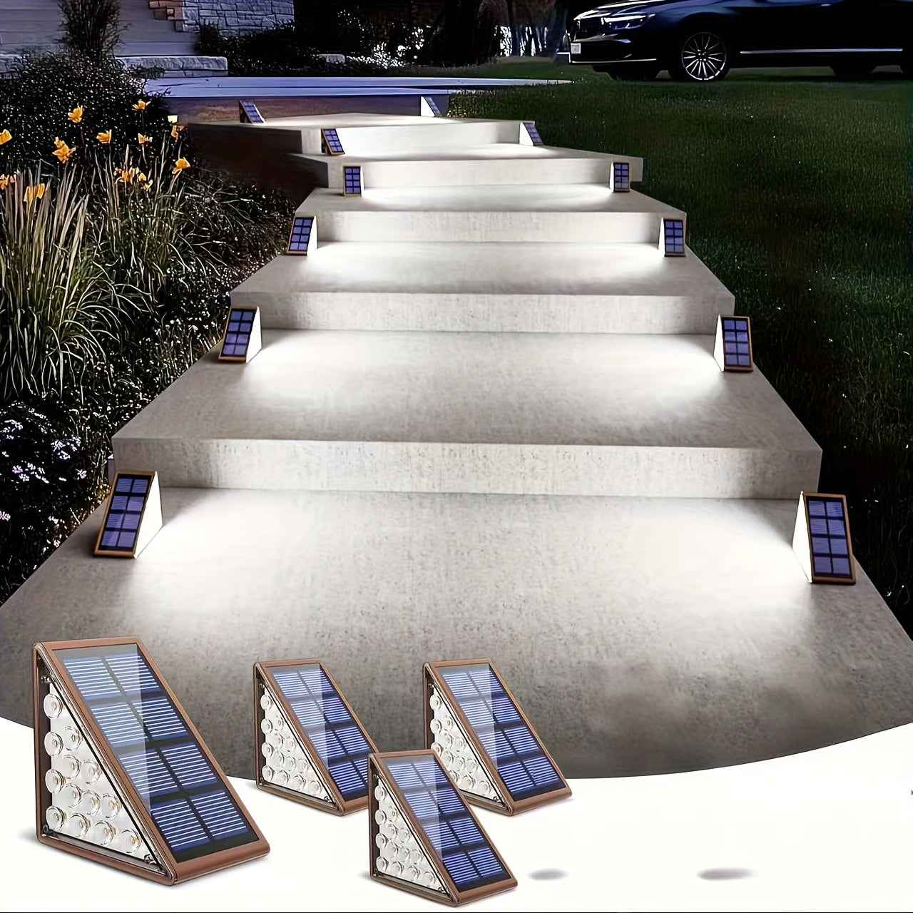 Synapik Solar Stair Lights