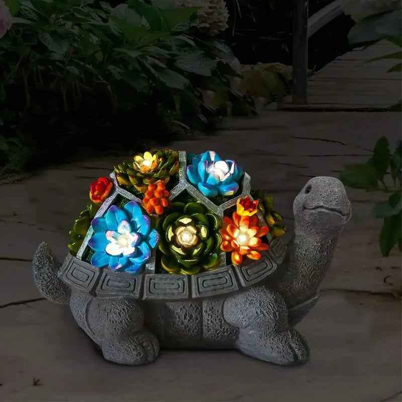 Synapik Solar Flower Turtle