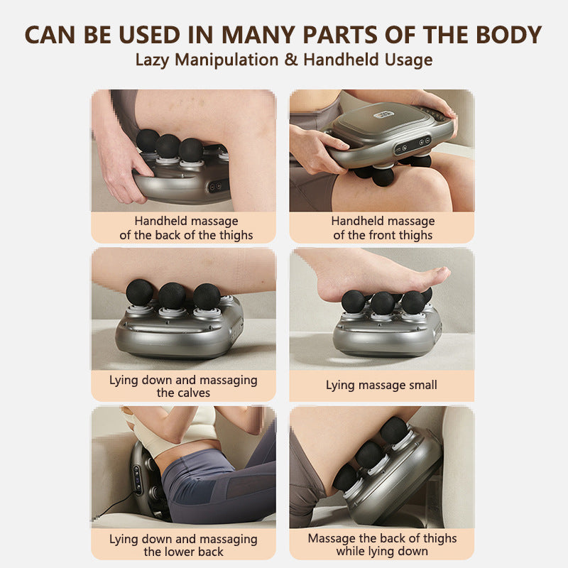 Synapik New Six-Head Deep Tissue Massage Device for Ultimate Relaxation