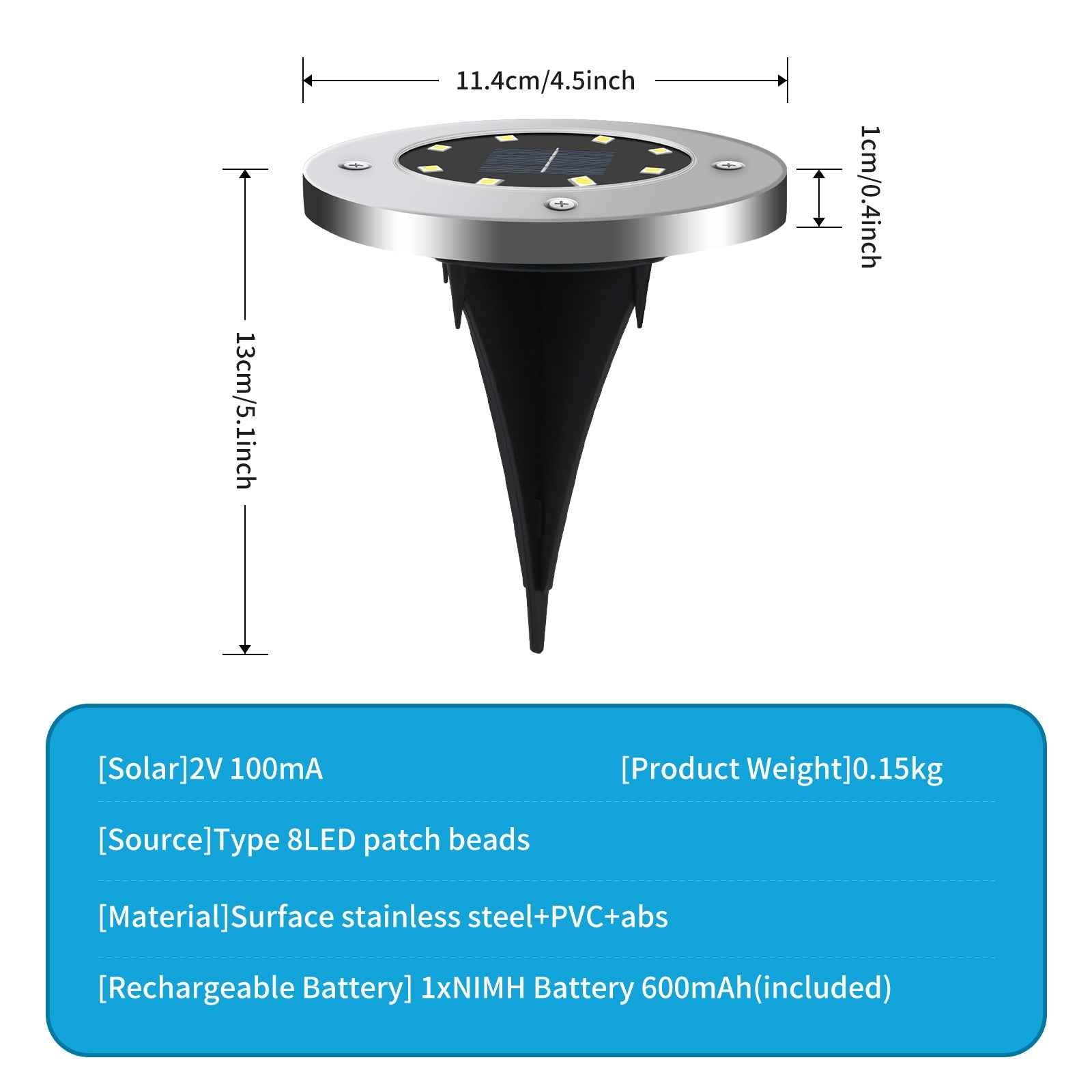 Synapik Solar floor lamp