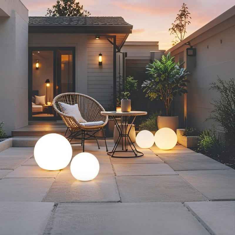 Synapik Waterproof Garden Ball Lights