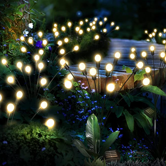 Synapik Solar Swaying Garden Lights for Enhanced Outdoor Ambiance