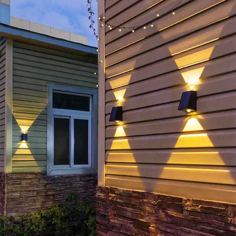Synapik Solar Outdoor Wall Lights