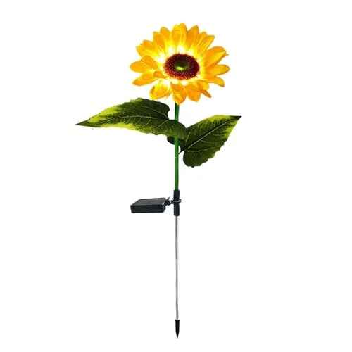 Synapik Waterproof Solar Sunflower Light