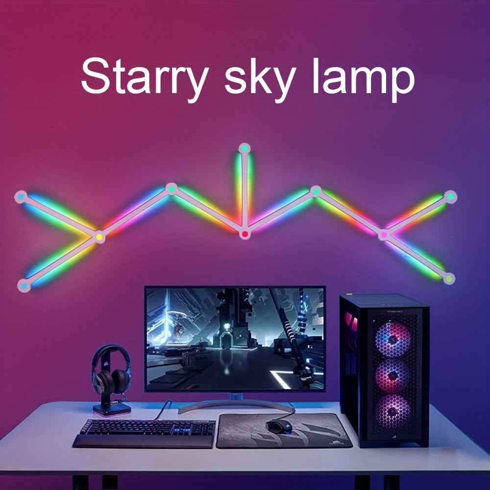 Synapik Smart Colorful Starry Sky Light with Voice Control Features