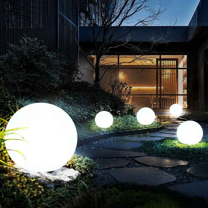 Synapik Waterproof Garden Ball Lights