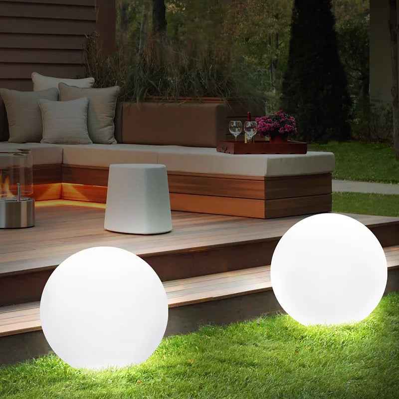 Synapik Waterproof Garden Ball Lights