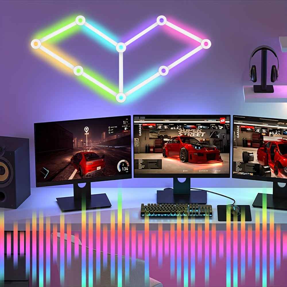 Synapik Smart Colorful Starry Sky Light with Voice Control Features