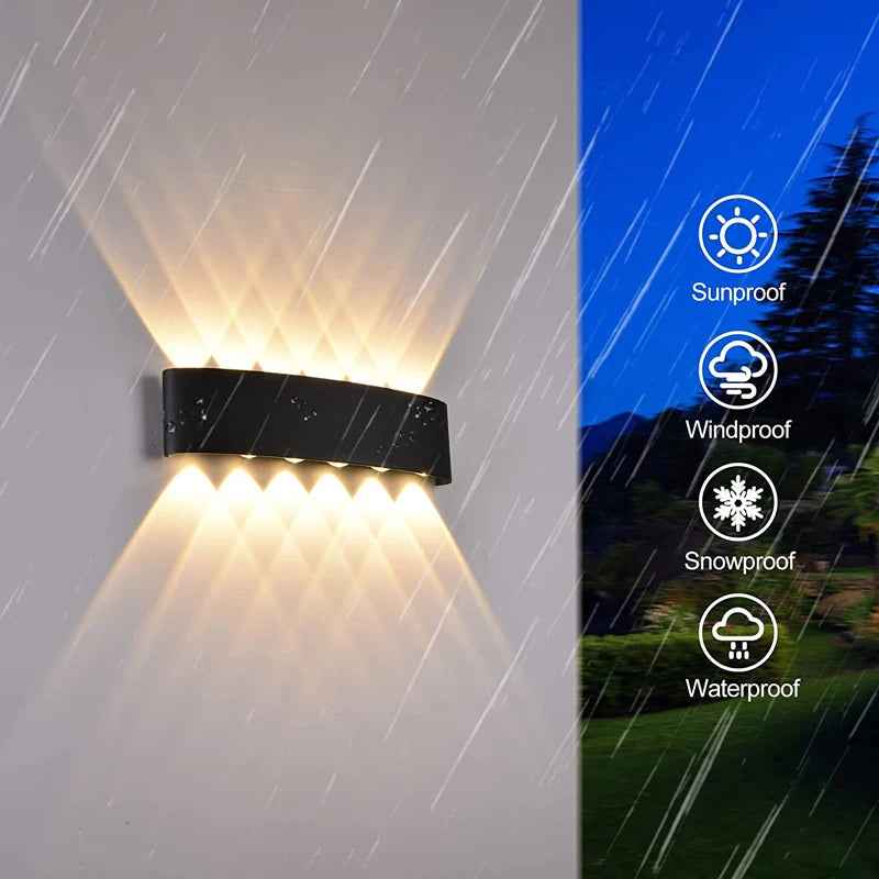 Synapik Kylan Outdoor LED Sconce