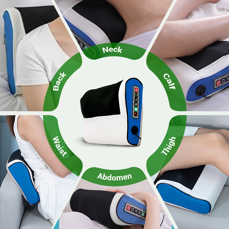 Synapik Multifunctional Deep Kneading Massage Pillow with Heat for Ultimate Relaxation