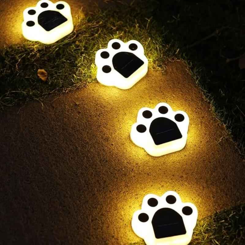 Synapik 4x Solar Paw Lights