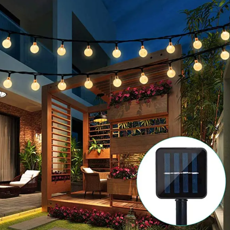 Synapik Waterproof Solar String Lights
