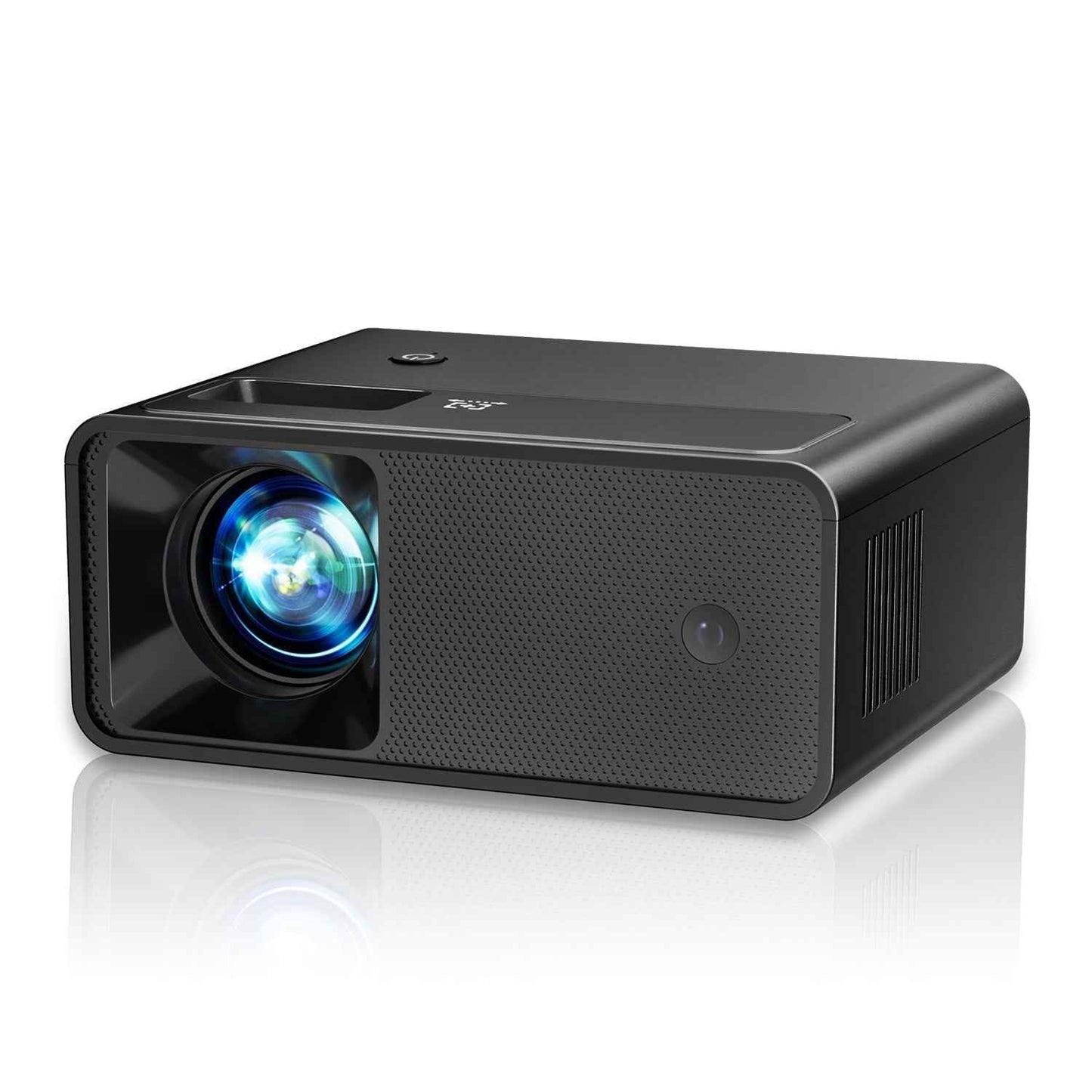 Synapik Mini Projector 1080P Portable Projector Compatible with iPhone/Android/PS4/Laptop/TV Stick, Built-in Hi-Fi Speaker, for Home Theater/Indoor Outdoor Movies/Gaming