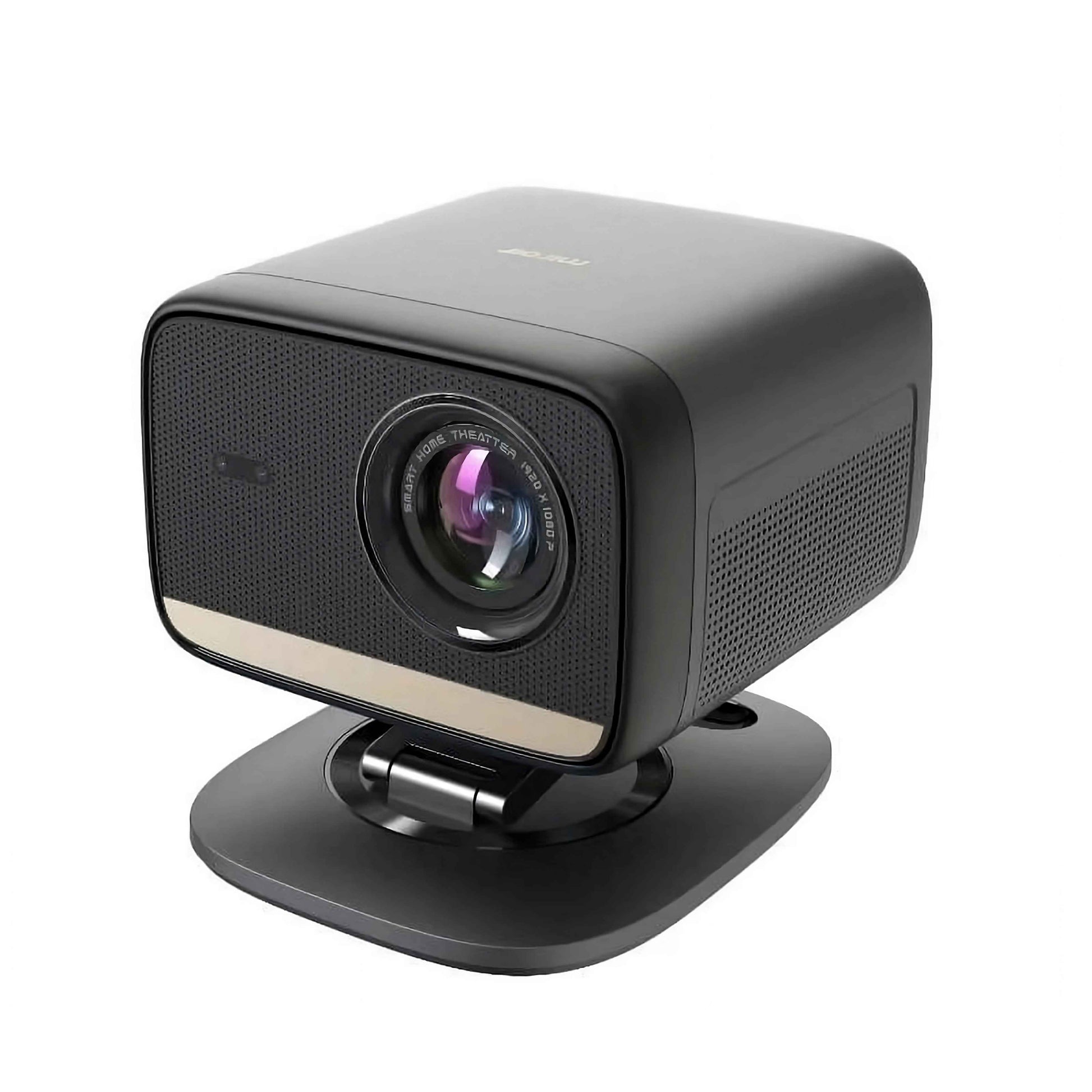 Synapik L810S Pro 1080P Smart Projector Bundle with Carrying Case, Foldable Screen, Remote, Accessories, and Built-In Streaming Apps, Auto-Focus, Dolby Audio, 4K Support