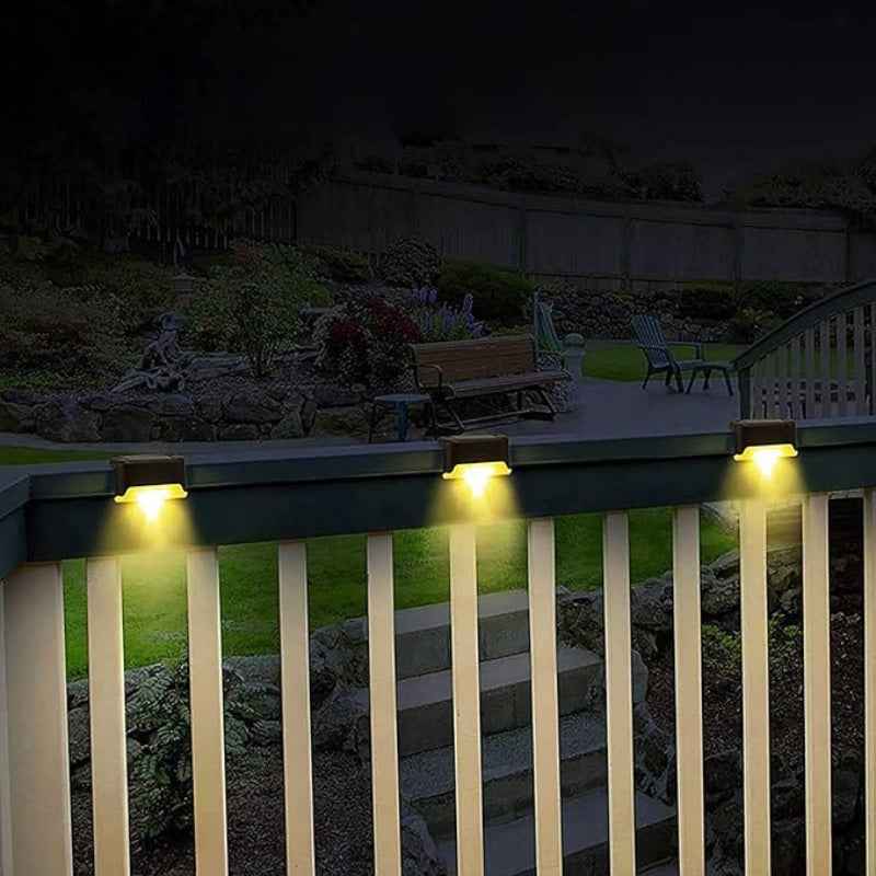 Synapik Solar Stair Lights - Energy-Efficient Outdoor Illumination