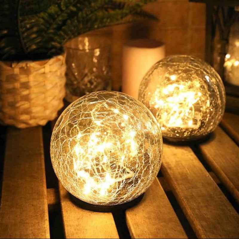 Synapik Solar Globe Lights
