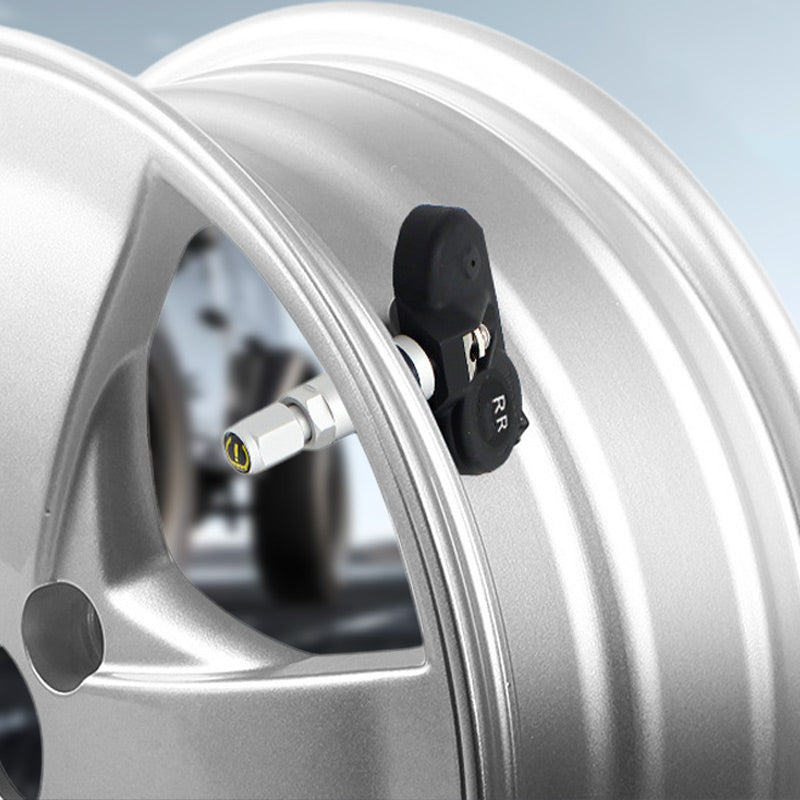 Synapik Solar Tire Pressure Monitor with Real-Time Four Wheel Display