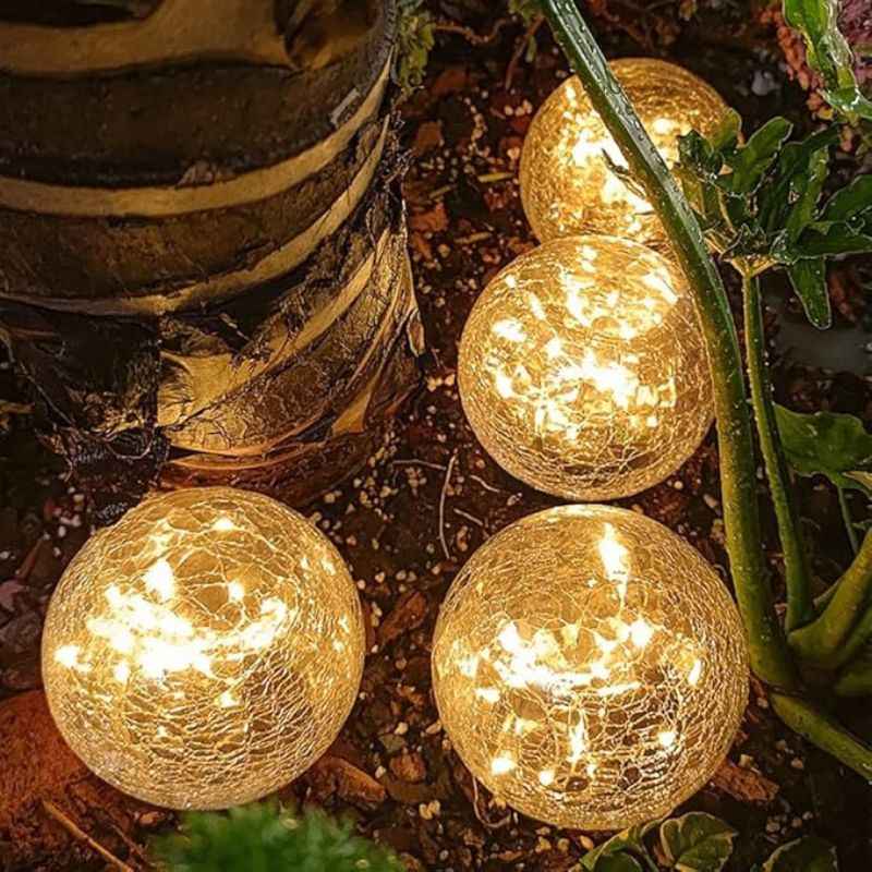 Synapik Solar Globe Lights