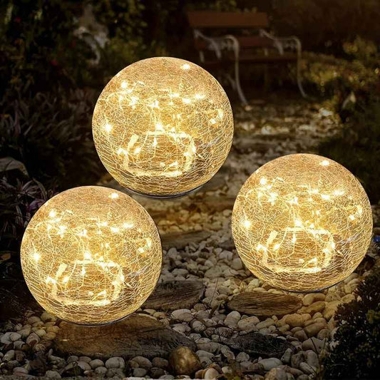 Synapik Solar Globe Lights