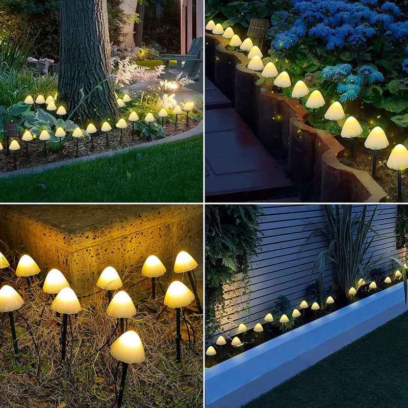 Synapik Solar Mushroom Lights
