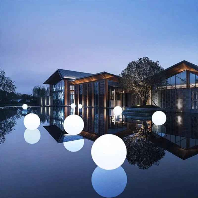 Synapik Waterproof Garden Ball Lights