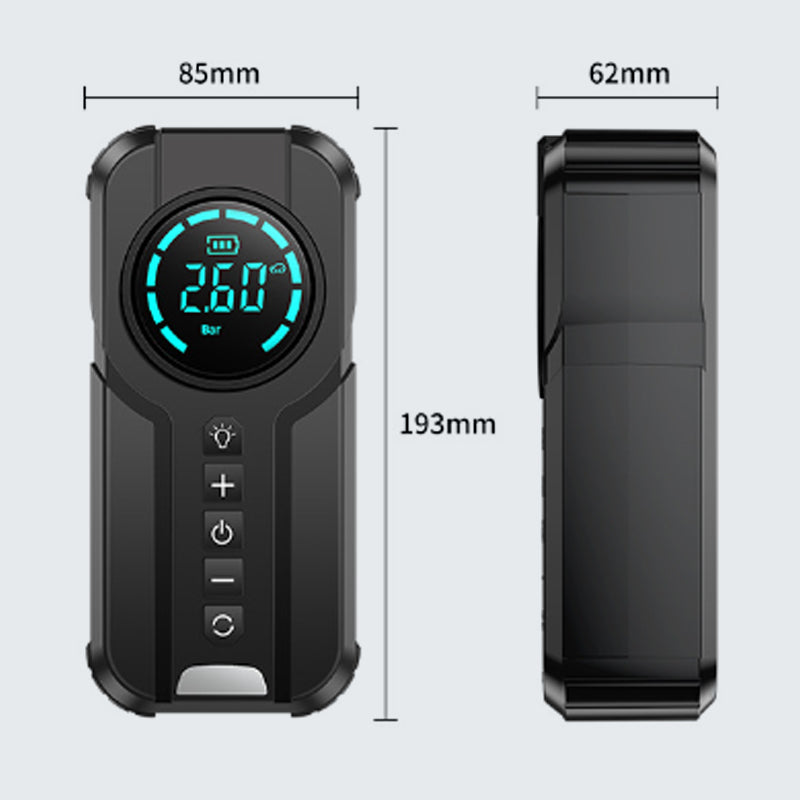 Synapik Car Emergency Power Supply, All-in-One Jump Starter, Air Pump, and Power Bank
