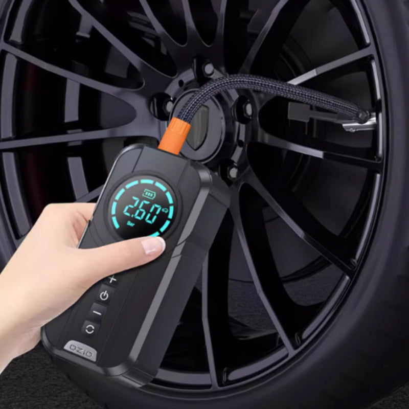 Synapik Car Emergency Power Supply, All-in-One Jump Starter, Air Pump, and Power Bank