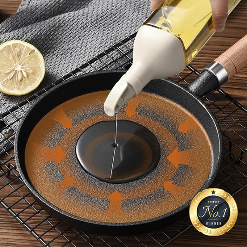 Synapik Non-Stick Cast Iron Frying Pans for Effortless Cooking