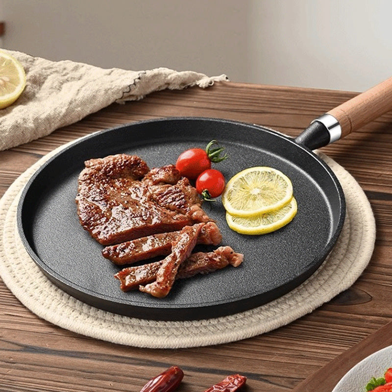 Synapik Non-Stick Cast Iron Frying Pans for Effortless Cooking