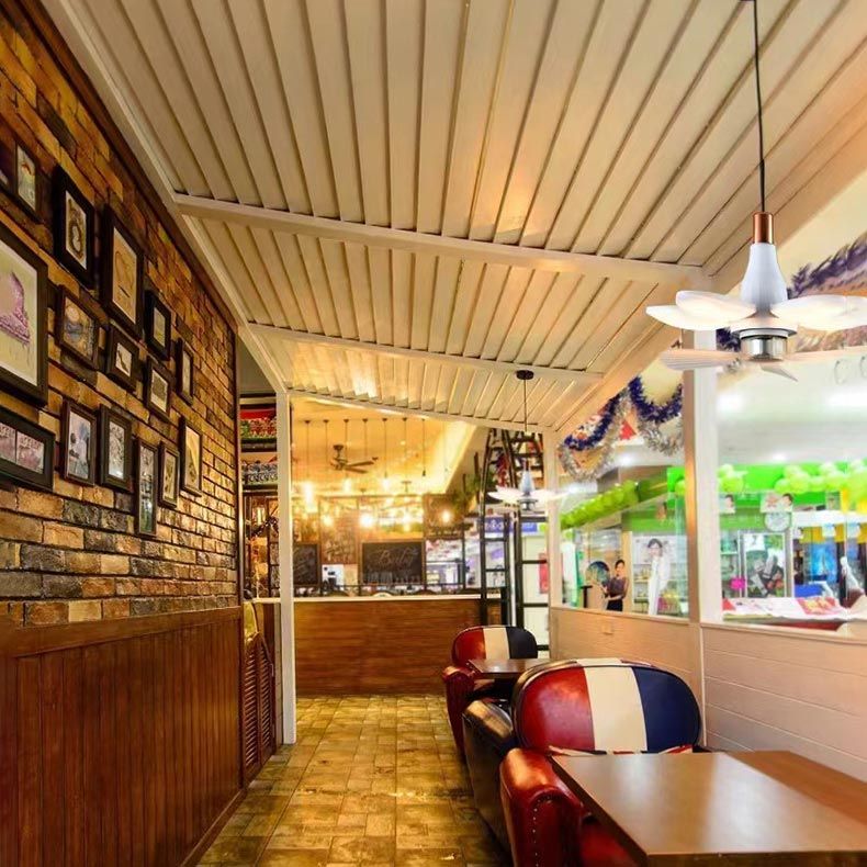 Synapik Ceiling Fan with Light and Remote Control for Modern Homes