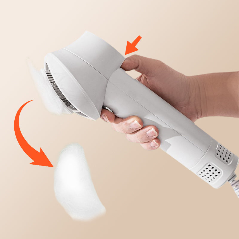 Synapik Low Noise Pet Hair Dryer with Slicker Brush for Gentle Grooming