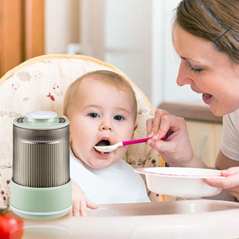 Synapik Multi-Functional Grain Grinder - Double Layer Design for Versatile Grinding