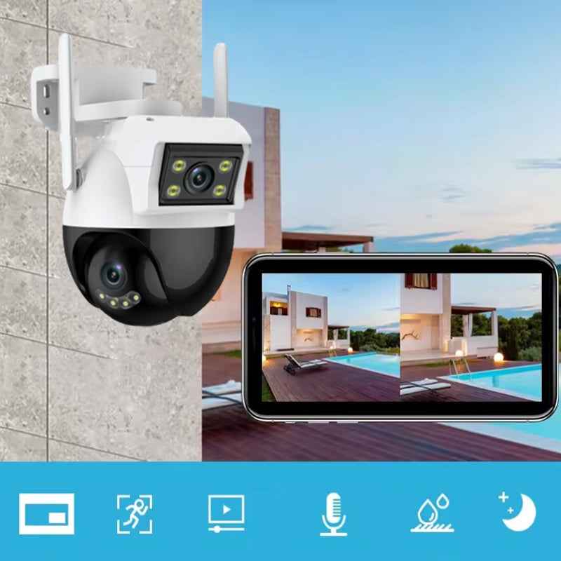 Synapik Binocular Wireless 360° Surveillance Camera