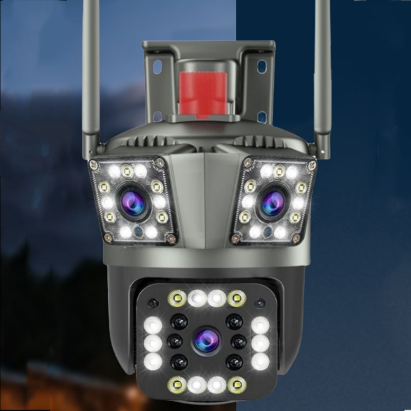 Synapik Outdoor Waterproof WiFi Security Camera - HD Enhanced Surveillance Solution