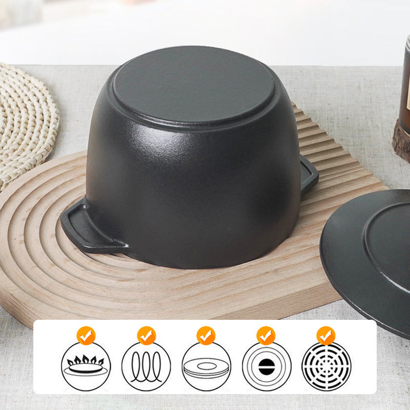 Synapik Multi-Functional Nonstick Stock Pot with Steamer for Versatile Cooking