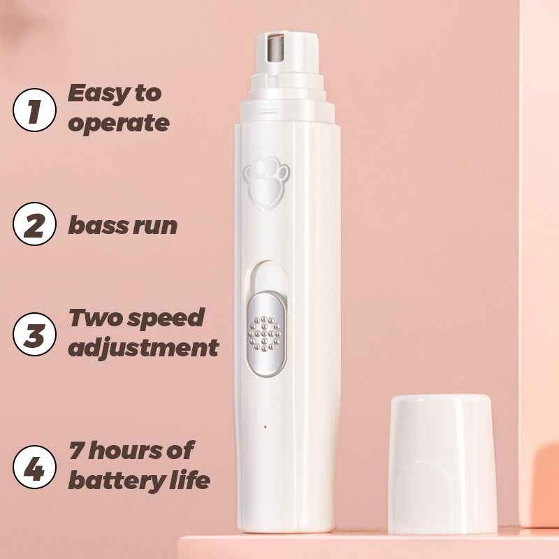 Synapik Premium Electric Pet Nail Grinder for Effortless Grooming