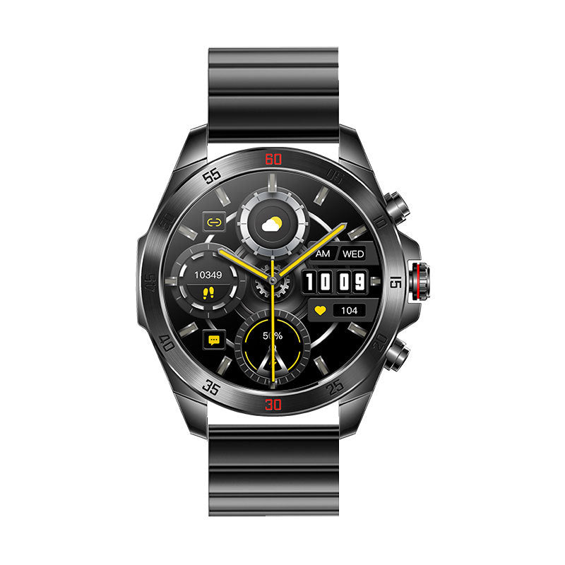 Synapik 1.43" HD Waterproof Bluetooth Health Monitor Watch
