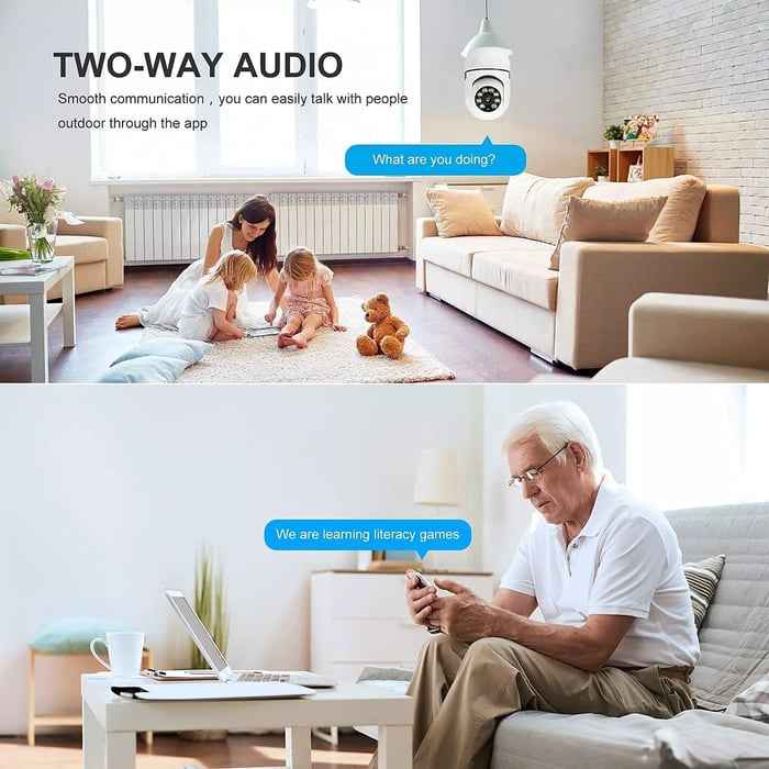 Synapik Wireless WiFi Light Bulb Camera Security Cam Grab Yours Now