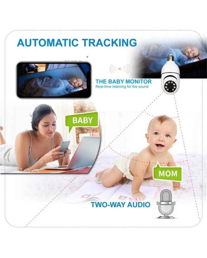 Synapik Wireless WiFi Light Bulb Camera Security Cam Grab Yours Now