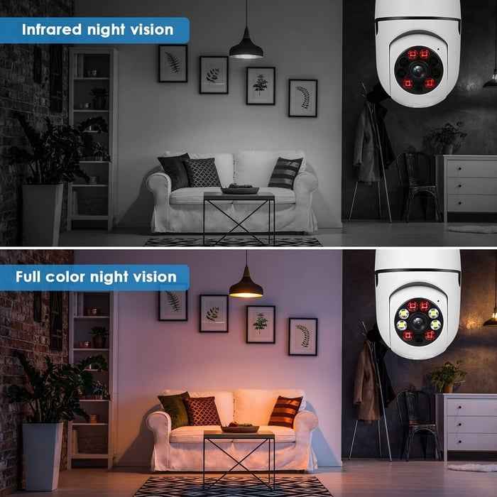 Synapik Wireless WiFi Light Bulb Camera Security Cam Grab Yours Now