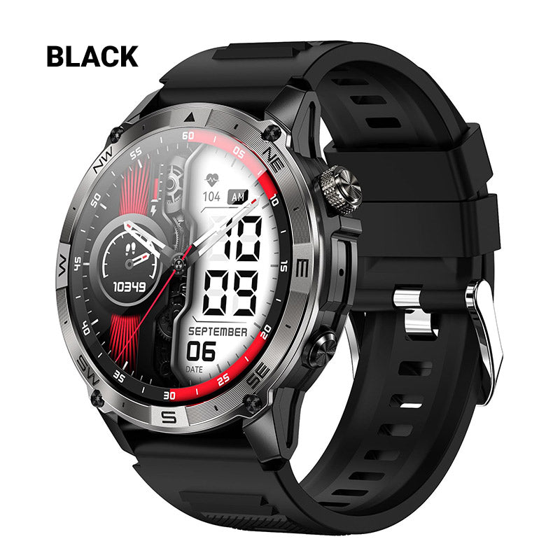 Synapik Outdoor Smart Bluetooth Fitness Watch for Active Lifestyles