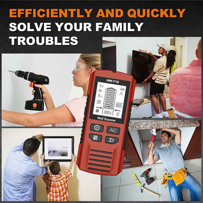 Synapik Multifunctional Handheld Metal & Wall Detector