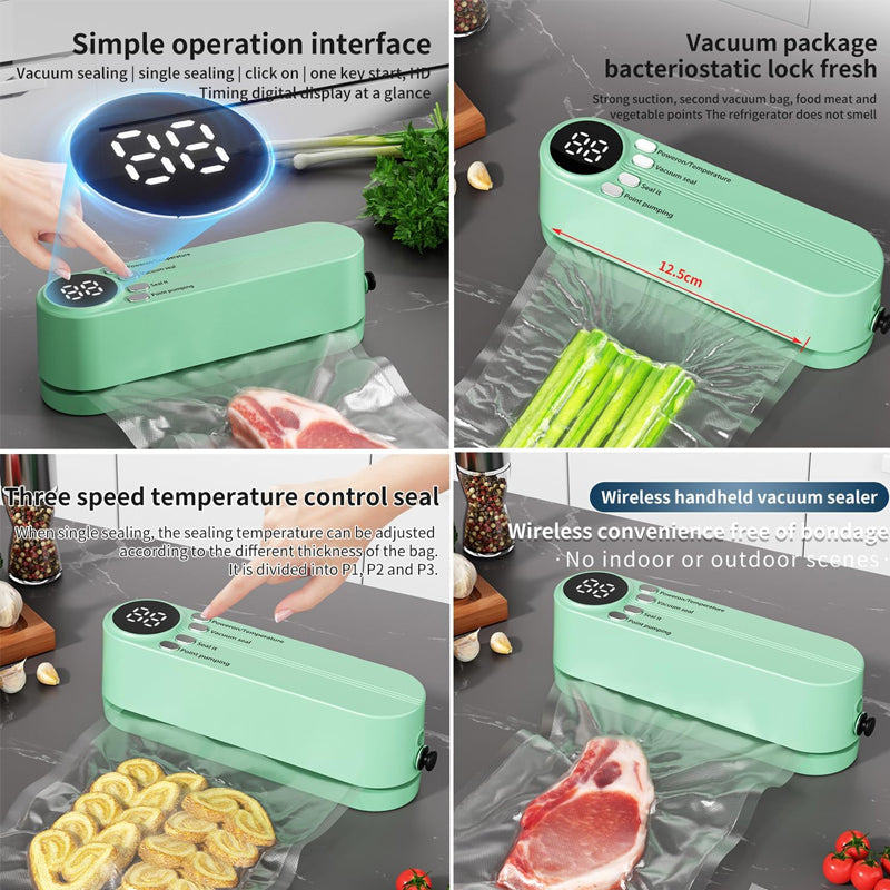 Synapik Portable Plastic Mini Sealer for Easy Packing