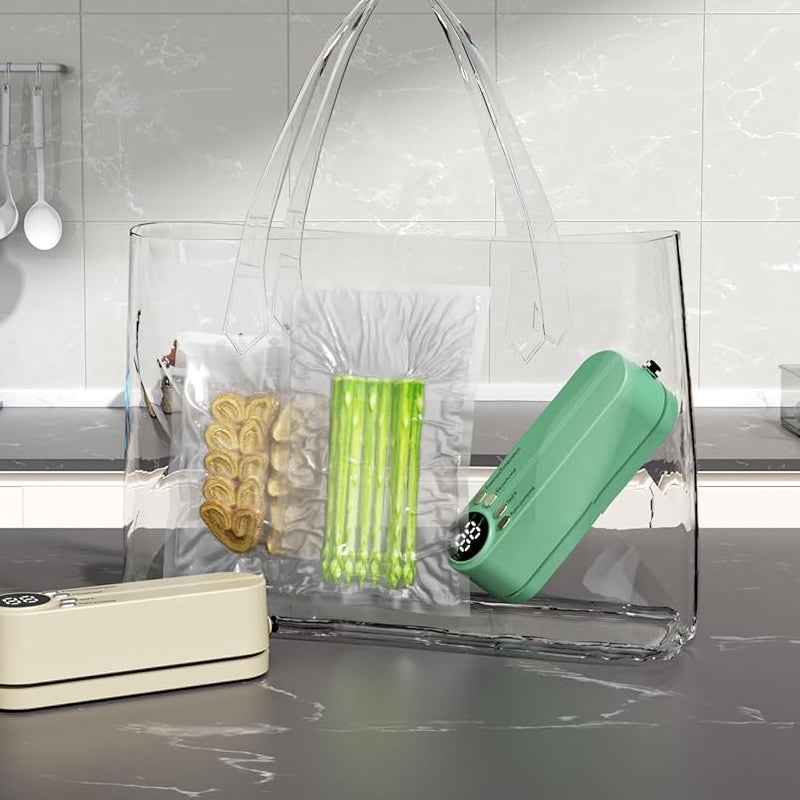 Synapik Portable Plastic Mini Sealer for Easy Packing